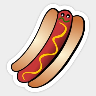 Hot Dog Sticker